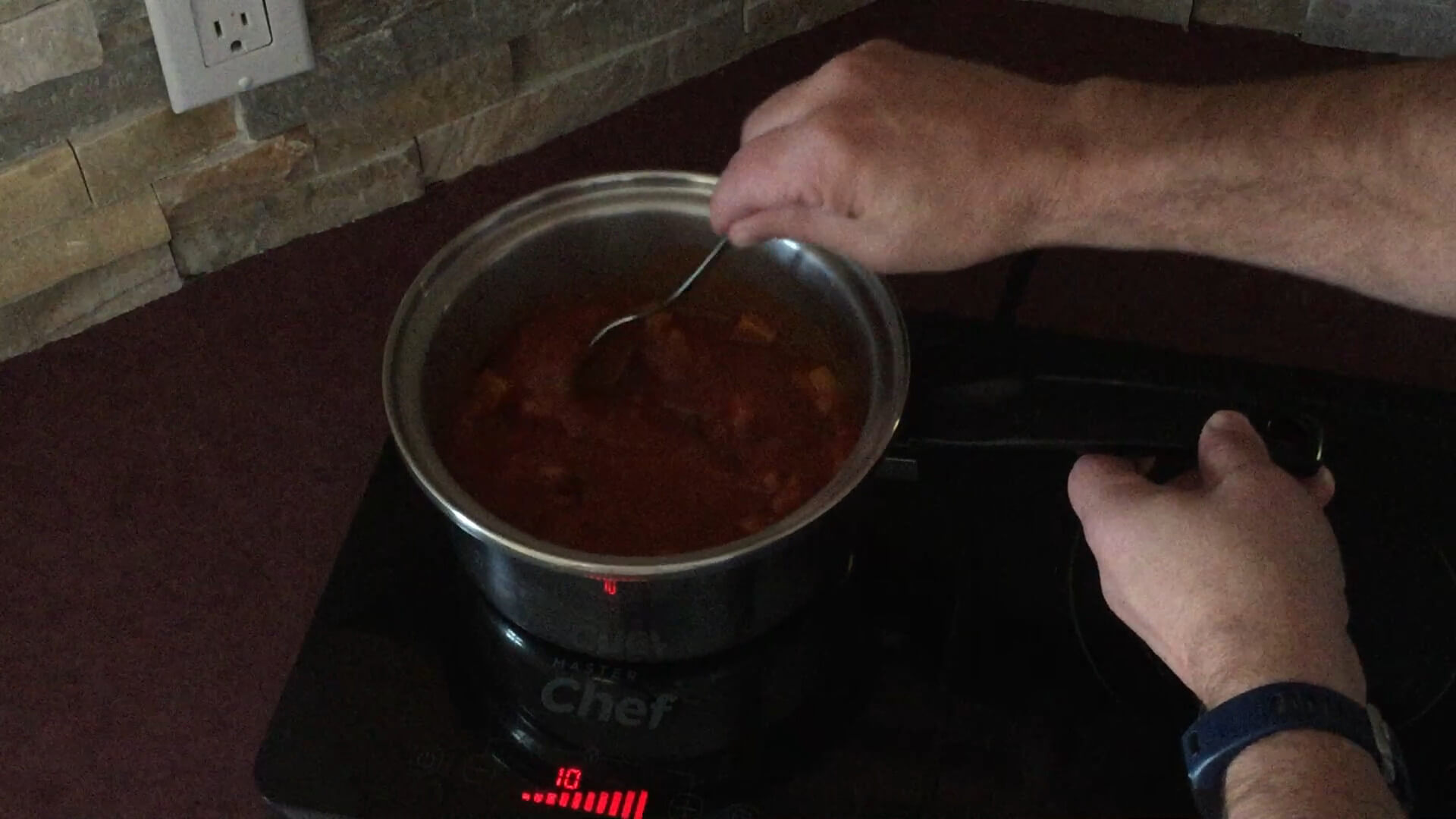 Thermal Camera and an Induction Cooktop